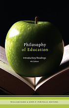 Philosophy of education : introductory readings