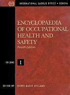 Encyclopaedia of occupational health and safety