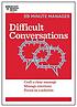 Difficult conversations 著者： Harvard Business Review Press,