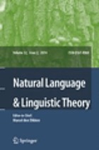 Natural language & linguistic theory.