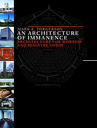 An architecture of immanence : Architecture for Worship and Ministry Today
