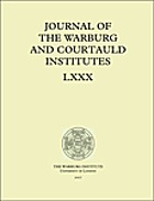 Journal of the Warburg and Courtauld Institutes.