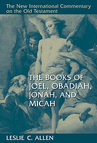 The books of Joel, Obadiah, Jonah, and Micah