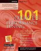 Oracle performance tuning 101