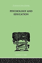 Psychology and education