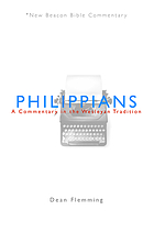 Philippians : a commentary in the Wesleyan tradition