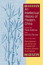 An intellectual history of modern China