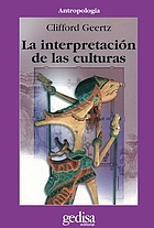 La interpretación de las culturas