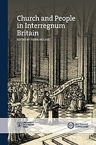 Church and people in interregnum Britain