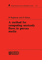 A method for computing unsteady flows in porous media