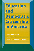 Education and democratic citizenship in America