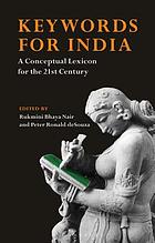 Keywords for India : a Conceptual Lexicon for the 21st Century.