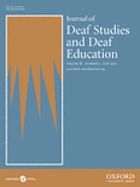 Journal of deaf studies and deaf education.