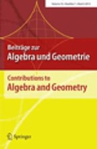 Beiträge zur algebra und geometrie