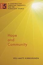 Hope and community