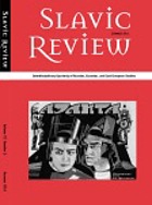Slavic review : interdisciplinary quarterly of Russian, Eurasian, and East European studies