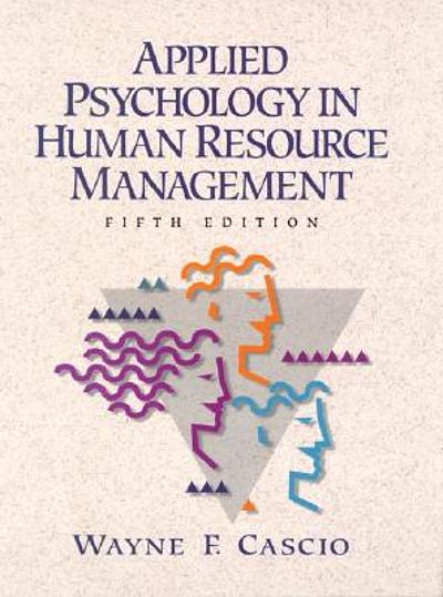 Applied psychology in human resource management | WorldCat.org