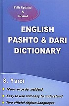 English Pashto Dari Dictionary Book 2009 Worldcat Org