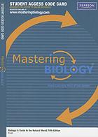 Biology : a guide to the natural world, masteringbiology pass code.