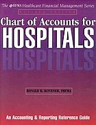 Chart of accounts for hospitals