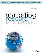 Cover: Marketing research