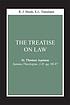Treatise on Law, the : (Summa Theologiae, I-II... by  Thomas, Aquinas  Saint 