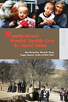 Family-based mental health care in rural China