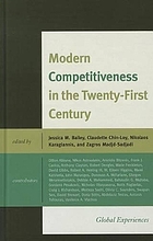 Modern competitiveness in the twenty-first century : global experiences