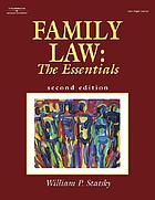 Family law : the essentials