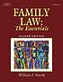 Family law : the essentials by  William P Statsky 