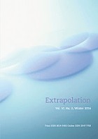 Extrapolation: a science fiction newsletter.