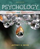 Front cover image for Psychology : concepts and applications