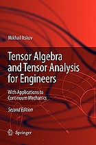 Cover: Tensor algebra and tensor analysis for engineers