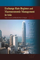 Exchange rate regimes and macroeconomic management in Asia