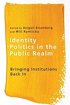 Identity politics in the public realm : bringing institutions back in