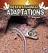 Desert animal adaptations