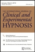 Journal of clinical and experimental hypnosis.