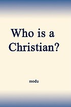Who is a Christian?.