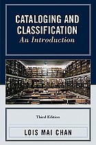 Cataloging and classification : an introduction
