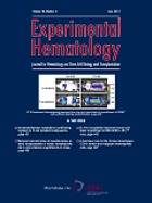 Experimental hematology : journal for hematology, stem cell biology and transplantation : official publication of the ISEH - International Society for Experimental Hematology.