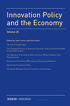 INNOVATION POLICY AND THE ECONOMY, 2019