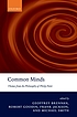 Common Minds: Themes from the Philosophy of Philip... by Geoffrey Brennan