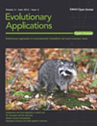 Evolutionary applications : evolutionary approaches to environmental, biomedical and socio-economic issues.