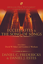 Ecclesiastes & the Song of Songs