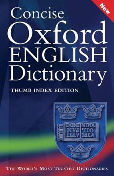 English　Oxford　Concise　dictionary