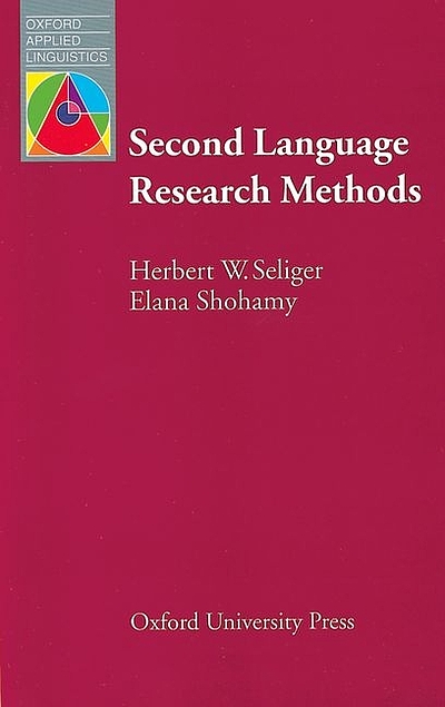 OAL: Second Language Research Methods PB | WorldCat.org