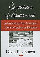 Conceptions of Assessment