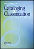 Cataloging & classification quarterly. 