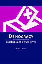 Democracy : problems and perspectives