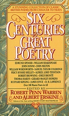 Six Centuries of Great Poetry.